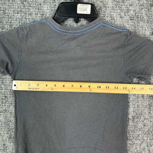 Lucky Brand Shirt Boys 5‎ Peace Sign USA Flag Basic Casual Short-sleeve Tee - Picture 7 of 10